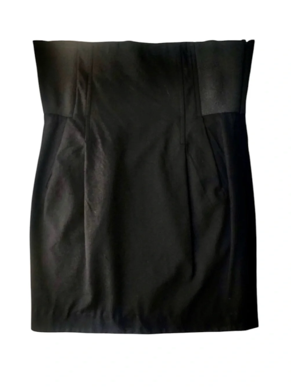 Elizabeth & James Wool Black High Waisted Pencil Skirt Size 6